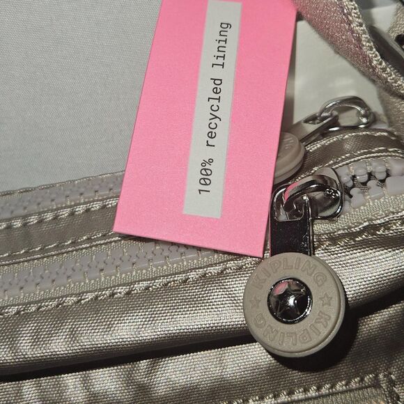 Kipling Alvar Crossbody • Metallic Glow • NWT - Picture 6 of 8